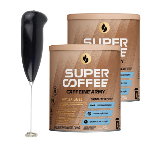 Combo Supercoffee Vanilla Max Mixer