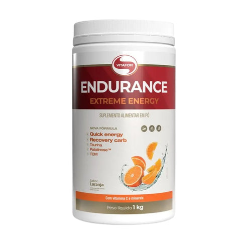 Endurance Extreme Energy Sabor Laranja Vitafor 1Kg