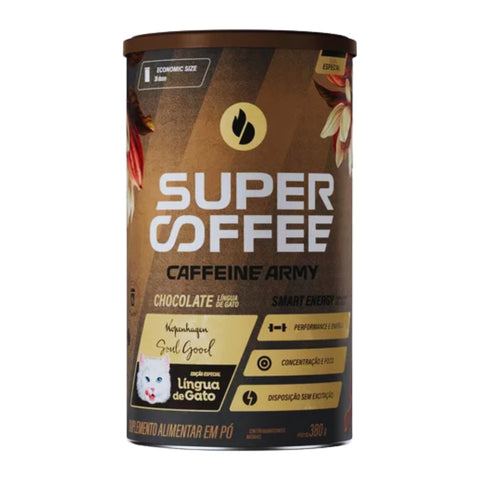 Supercoffee Língua de Gato Caffeine Army 380g