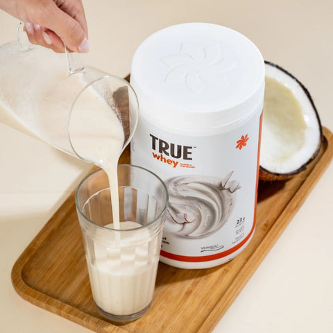 True Whey Hidrolisado e Isolado Coconut Ice Cream True Source 418g