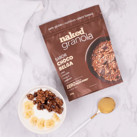 Granola Chocolate Belga e Aveia Naked Nuts 250g