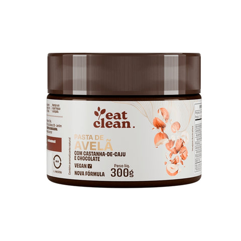 Pasta de Avelã com Castanha-de-Caju e Chocolate Eat Clean 300g