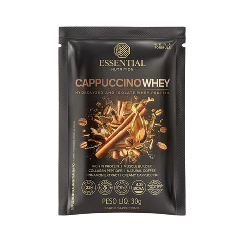 Sachê Whey Protein Cappuccino Essential Nutrition 30g