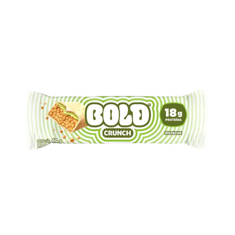 Barra de Proteína Crunch Pistache Bold (12 un de 60g)