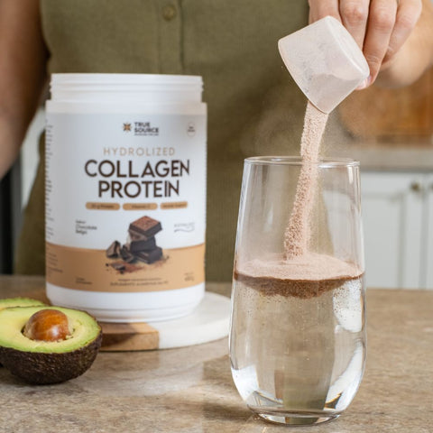 Collagen Protein Bodybalance Chocolate Belga True Source 450g