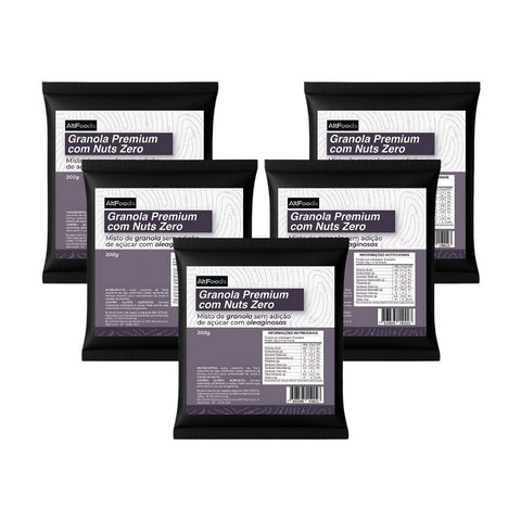 Combo Granola Essencial Alt Foods (5X200G)