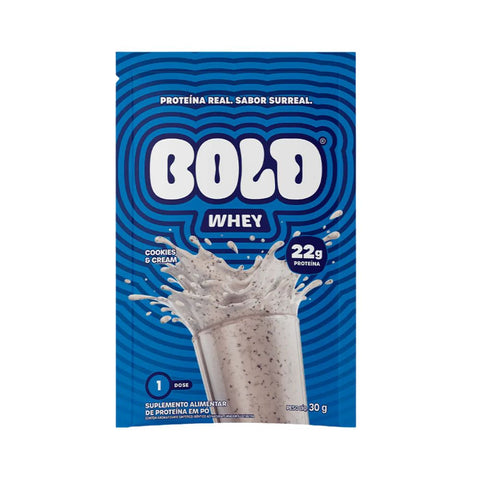 Bold Whey Cookies & Cream Sachê 30g (Display c/10 un)