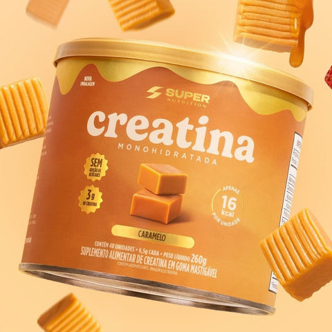 Dado de Caramelo de Creatina Super Nutrition 260g