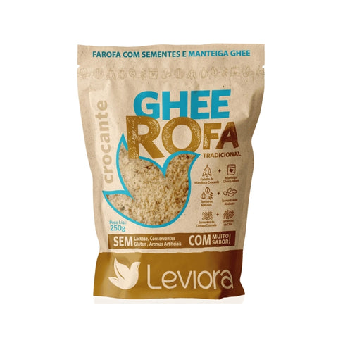 Farofa GheeRofa Tradicional Leviora 250g