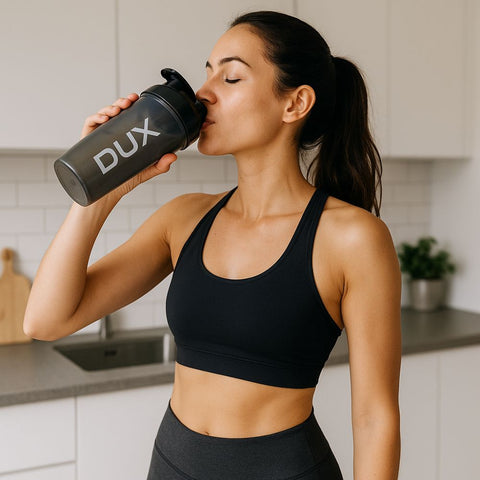 Coqueteleira Preta Dux 850ml