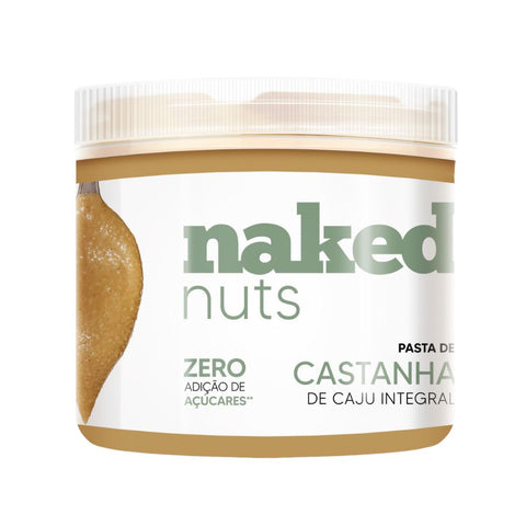 Pasta de Castanha-de-Caju Integral Naked Nuts 300g