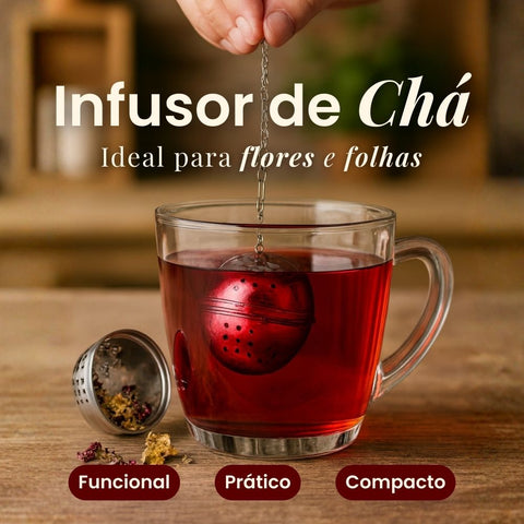 Infusor de Chá Inox