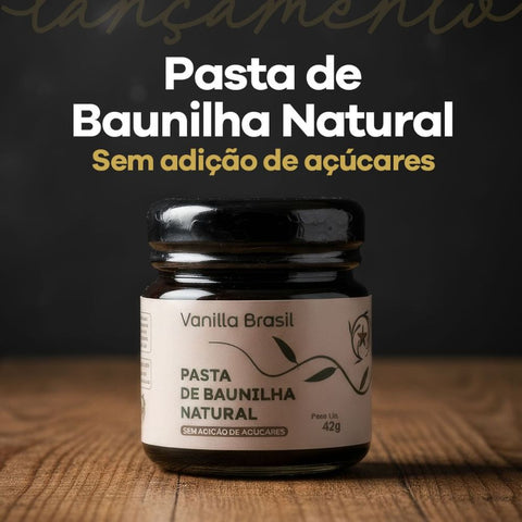 Pasta de Baunilha Natural Vanilla Brasil 42g