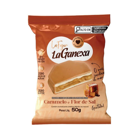 Alfajor Sabor Caramelo e Flor de Sal La Ganexa 50g