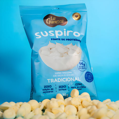 Suspiro Tradicional Zero Açúcar La Ganexa 30g