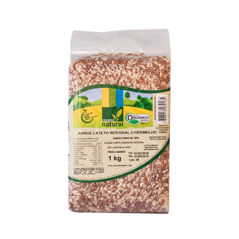 Arroz Cateto Integral com Vermelho Coopernatural 1kg