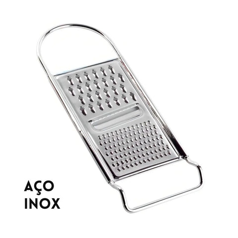 Ralador e Fatiador Multiuso Aço Inox 30cm