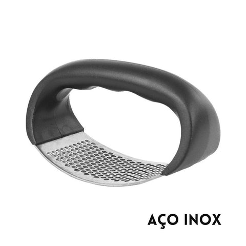 Amassador de Alho Manual Aço Inox 11cm