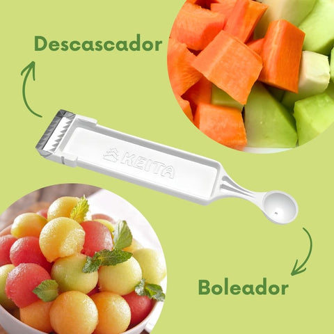 Descascador de Legumes Boleador 17cm
