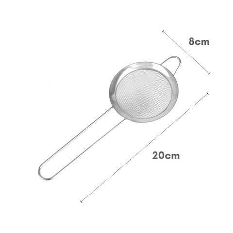 Peneira de Aço Inox 8cm