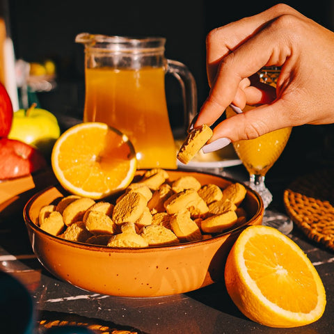 Biscoito de Laranja Sem Glúten e Sem Leite Casas do Valle 175g