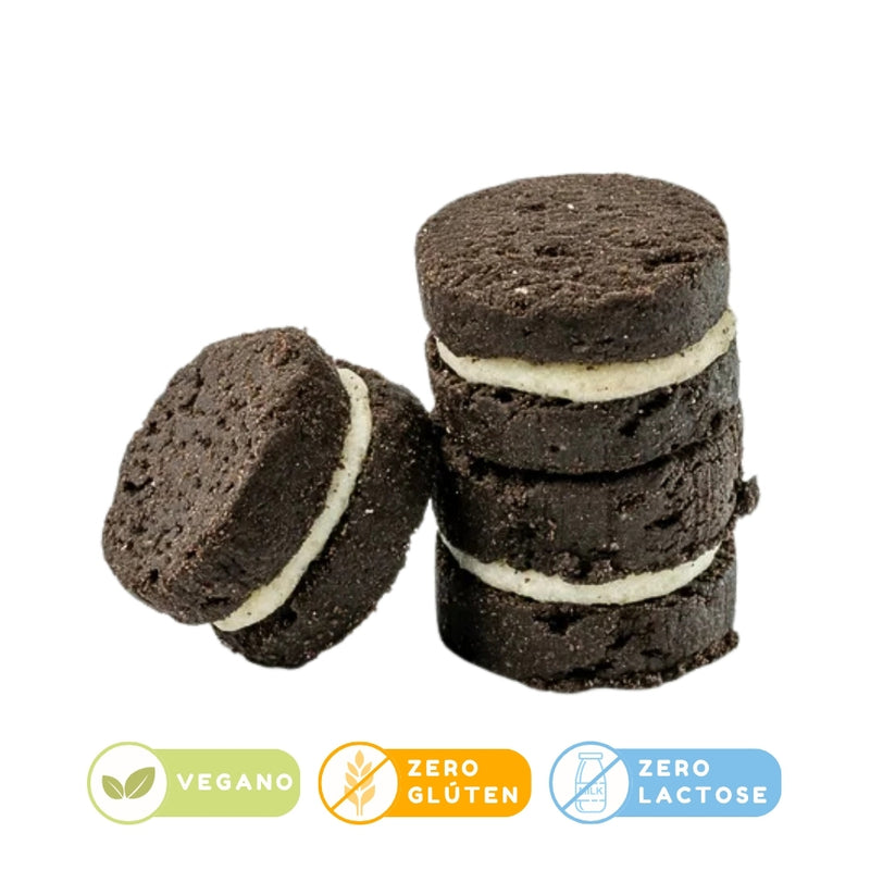 Casadinho Vegano Cacau Black com Recheio de Chocolate Branco e Baunilha Casas do Valle 175g