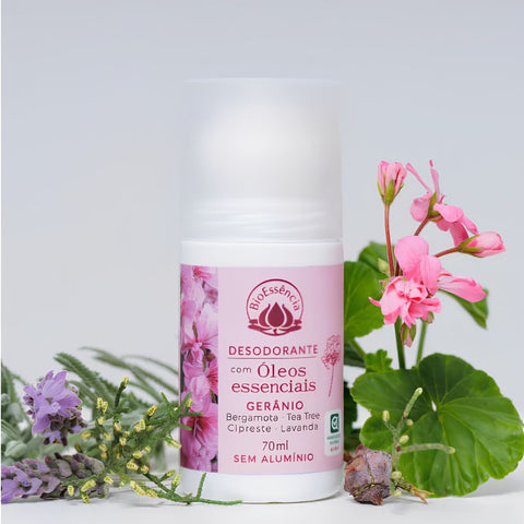 Desodorante Natural Floral BioEssência 70ml