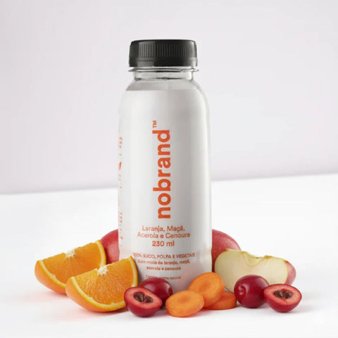 Suco de Laranja, Maçã, Acerola e Cenoura Nobrand 230ml