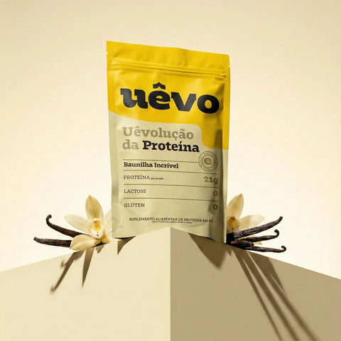 Proteína Sabor Baunilha Uêvo 1kg