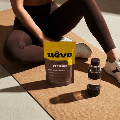 Proteína Sabor Chocolate Uêvo 1kg