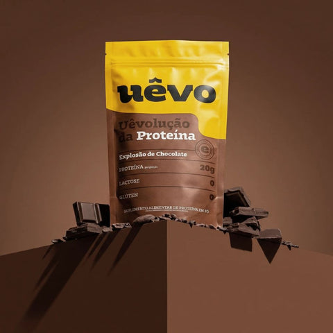 Proteína Sabor Chocolate Uêvo 1kg