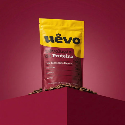 Proteína Sabor Café Mocaccino Uêvo 1kg