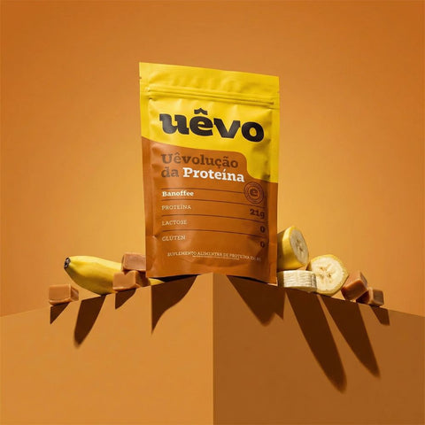 Proteína Sabor Banoffee Uêvo 1kg