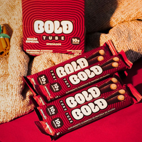 Barrinha Bold Tube Speculoos (12 un de 40g)