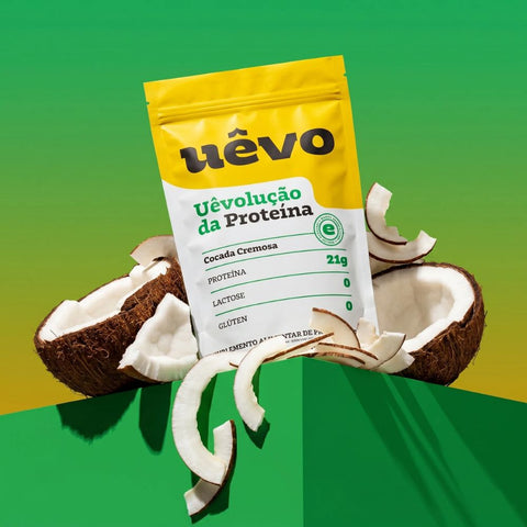 Proteína Sabor Cocada Cremosa Uêvo 420g